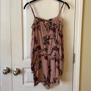 En Creme flower romper